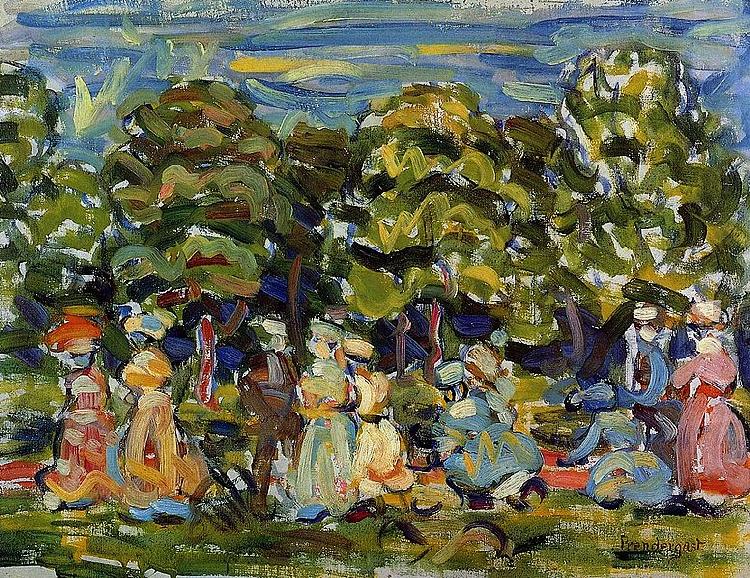 Summer in the Park, Maurice Prendergast